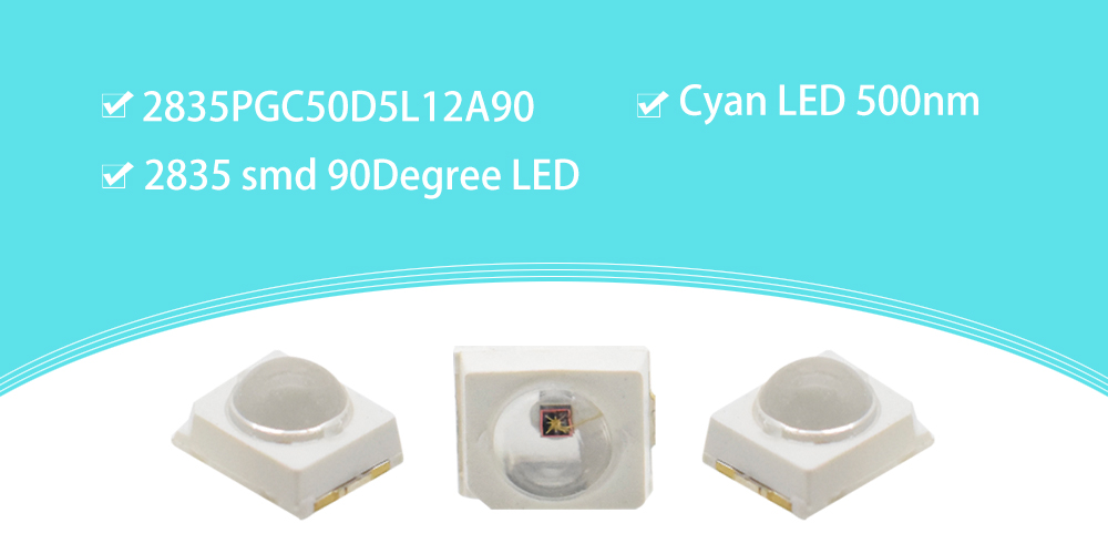 2835 500nm Cyan SMD LED