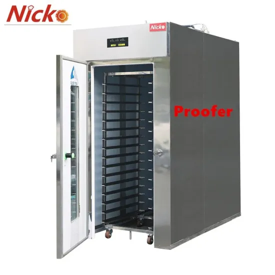 Bakery Loaf Bread Fermentation Room with Stainless Steel Trolley