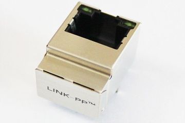 Female 10 / 100m Vertical Ieee Rj45 Jack For Pcb Mount Rj45 Connectors