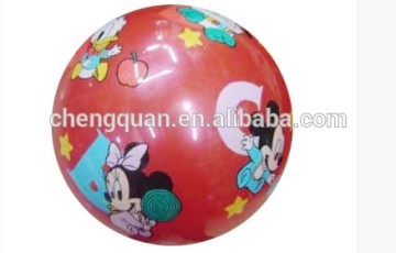 full print pvc toy ball