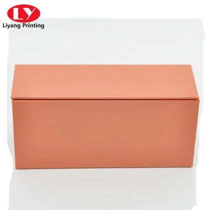 Custom logo printing hair/perfume/belt folding box packaging