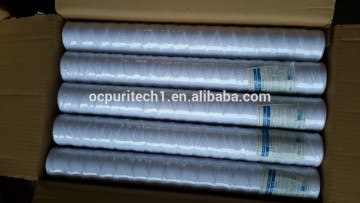 20'' PP yarn cartridge filter for RO system