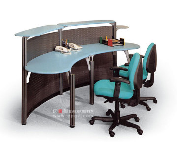 High Quality Office Metal Reception Desk/Front Table Design