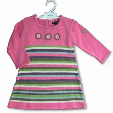 Baby's Pullover, Made of 100% Cotton, Weighs 7g