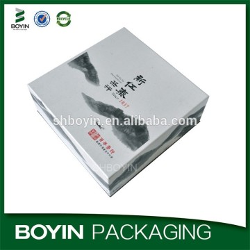 High quality Chinese painting custom paper packaging box for tin wholesale
