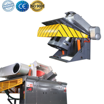 Electric heater steel shell induction metal melter