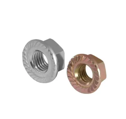 GB6177 Hex Flange Nuts Anti-Loose Lock Nuts