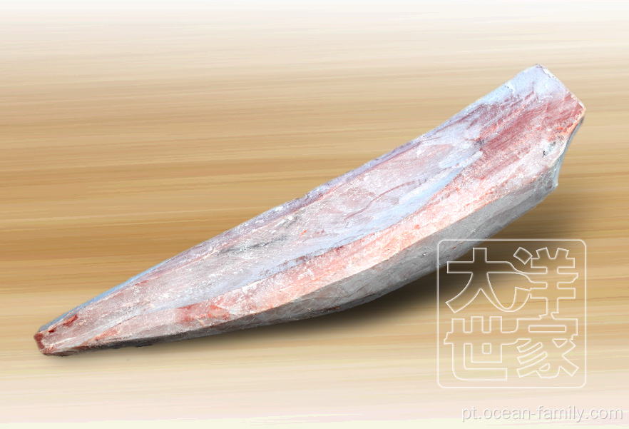 Cauda de atum descascada de alto grau congelada