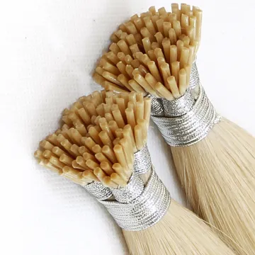 100% Natural Human Hair Pre-Bonded Keratin I-Tip Extensions