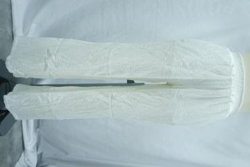 Women's pants with waistband smocking