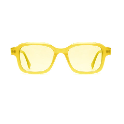 Custom Logo Unisex UV400 Quadratische polarisierte Acetat -Sonnenbrille