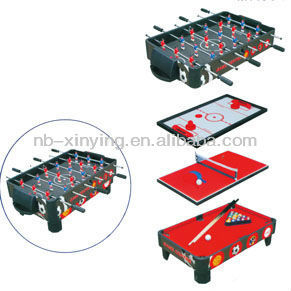 Wooden 5 in 1 Multifunctional Table Game Set/mini tabel games