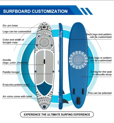 High Quality Inflatable Paddle Board Surf SUP Stand Up Paddleboard