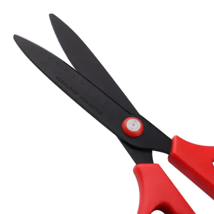 KOKUYO Paper Scissors Scrapbooking Scissors Safe Anti-stick Fluorine Plating School Office Stationery