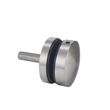 D-shaped glass clamp for 10mm 12mm glass