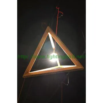 Lovely Design Natural Wood Pendant Light