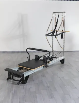 Durable Aluminum Pilates Reformer with Tower by Merrithew