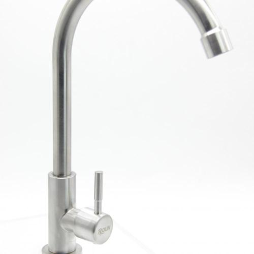 โครเมี่ยมหรือชุบทอง ห้องอาบน้ำ ทองเหลืองรูปสัตว์จับคู่อ่างล้างหน้าเป็ด Faucet Mixer