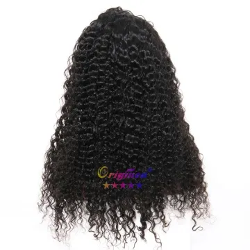 Natural Korean Double Drawn Raw Indian Virgin Cuticle Aligned Hair Extension Wig For Black Women Human Hair 360 Lace Front Wig
