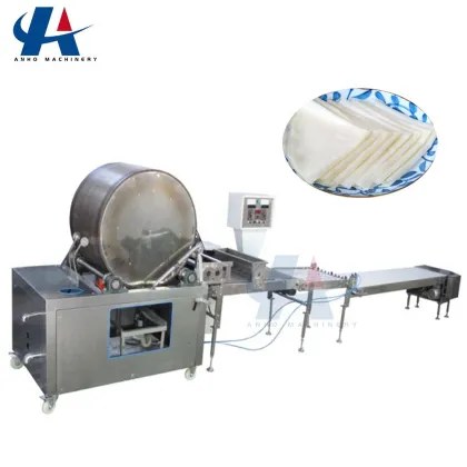 Spring Roll Wrapper Maker: Rice Paper Spring Roll Sheet Machine
