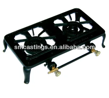 Cast Iron Double Burner Gas Stove GB Series