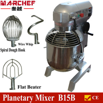 Fregatura del mixer planetario commerciale da 15 litri in vendita B15B