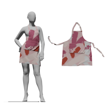 Custom Canvas Printed Leather Cooking Aprons: Personalized Kitchen Wear for Culinary Enthusiasts