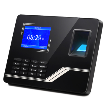 Time Clock System for Small Businesses: Finger Scan Time Card Machine with Automatic Punch and Software