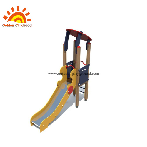 Taman Bermain Luar Ruangan HPL Freestanding Slide