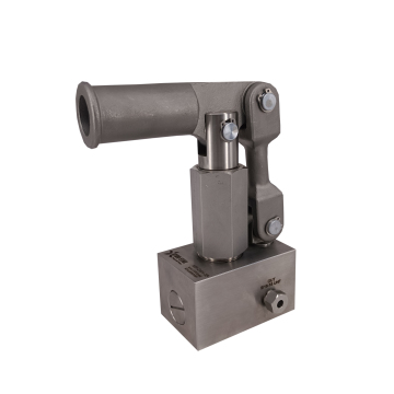HYDR-STAR Hydraulic Hand Pump - High Pressure Up to 30,000 psi for Hydraulic Systems