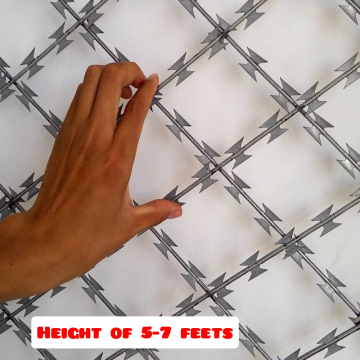 Welded Razor Mesh for The Wall Security