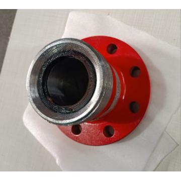 Martelando o flange de união