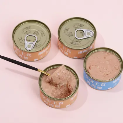 Complete Balanced Wet Canned Chicken Pet Food