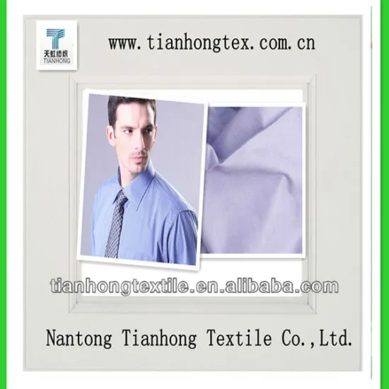 100% Cotton Men Shirt Yarn Dyed Fabric