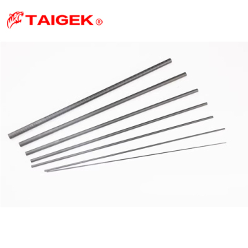 Taigek 1,65 m a 7 sezioni a canna da pesca in fibra di carbonio ultra luce vuota per la costruzione e la riparazione dell'asta fai-da-te