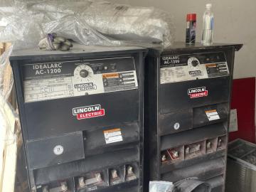 ใช้ Lincoln Welder Idealarc AC-1200 Sub-Arc Welding Source