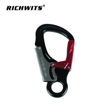 35KN Rock Climbing Auto-Lock Mountaineering downhill High Strength Carabiner Tree Climber Working Aluminum Locking Snap hook