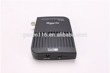 Hot item HD DVB-T2 mini TV receiver digital set top box