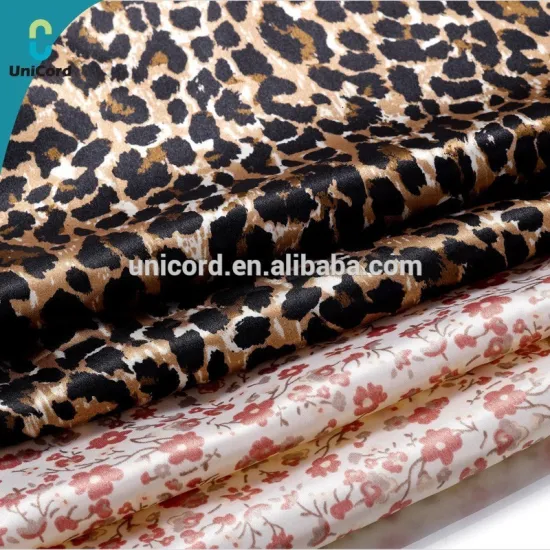 High Quality Colorful Pure Polyester Satin Fabric