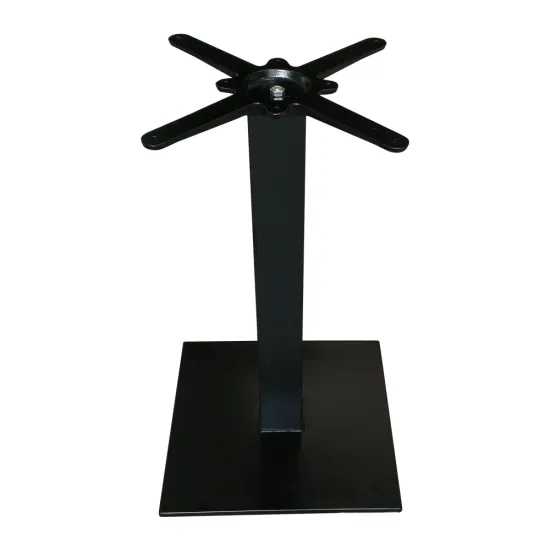 Table Legs Matt Black Cast Iron Restaurant Table Base