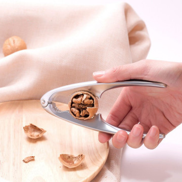 Walnut Clip Nut Cracker Machine Pliers Hazelnut Schiaccia Mandorle Open Pecan Clip Nut Pliers Whole Grain Peeling Walnut Tool