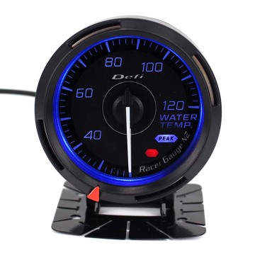 Defi N2 60 mm Auto -Gauge -Messgerät - Wassertemperatur, Öltemperatur, Ölpresse, Drehzahlmesser, Volt für Defi -Boost -Messgerät