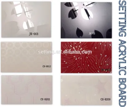 Acrylic material Acrylic board