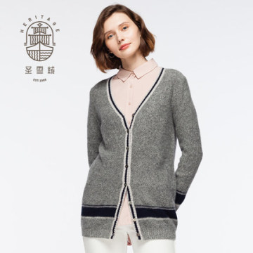 Women's Cashmere Button Cardigan