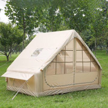 Rainproof Warm Thickened Family Tent - Outdoor Ventilated Camping Inflatable Tent