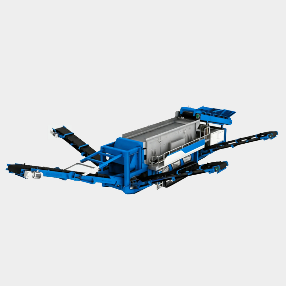 Three-Axle Drive Crawler-Mounted Horizontal Screen