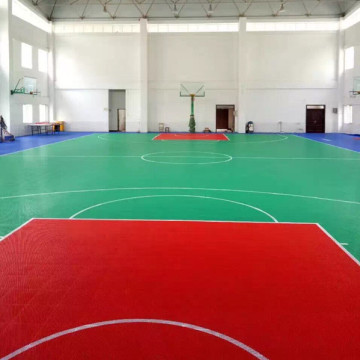 Mudah Diinstal Sport Modular Interlocking Flooring