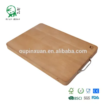 personalized wood chopping board with handle