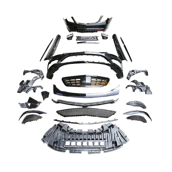 2014-2017 Mercedes-Benz W222 S Class S65 Modified Full Bumper Upgrade Kit