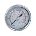 bimetal temperatuur meten manometer voor water dial band manometer